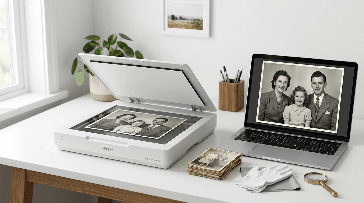 How to Scan Old Photos: Getting the Best Quality for Colorization