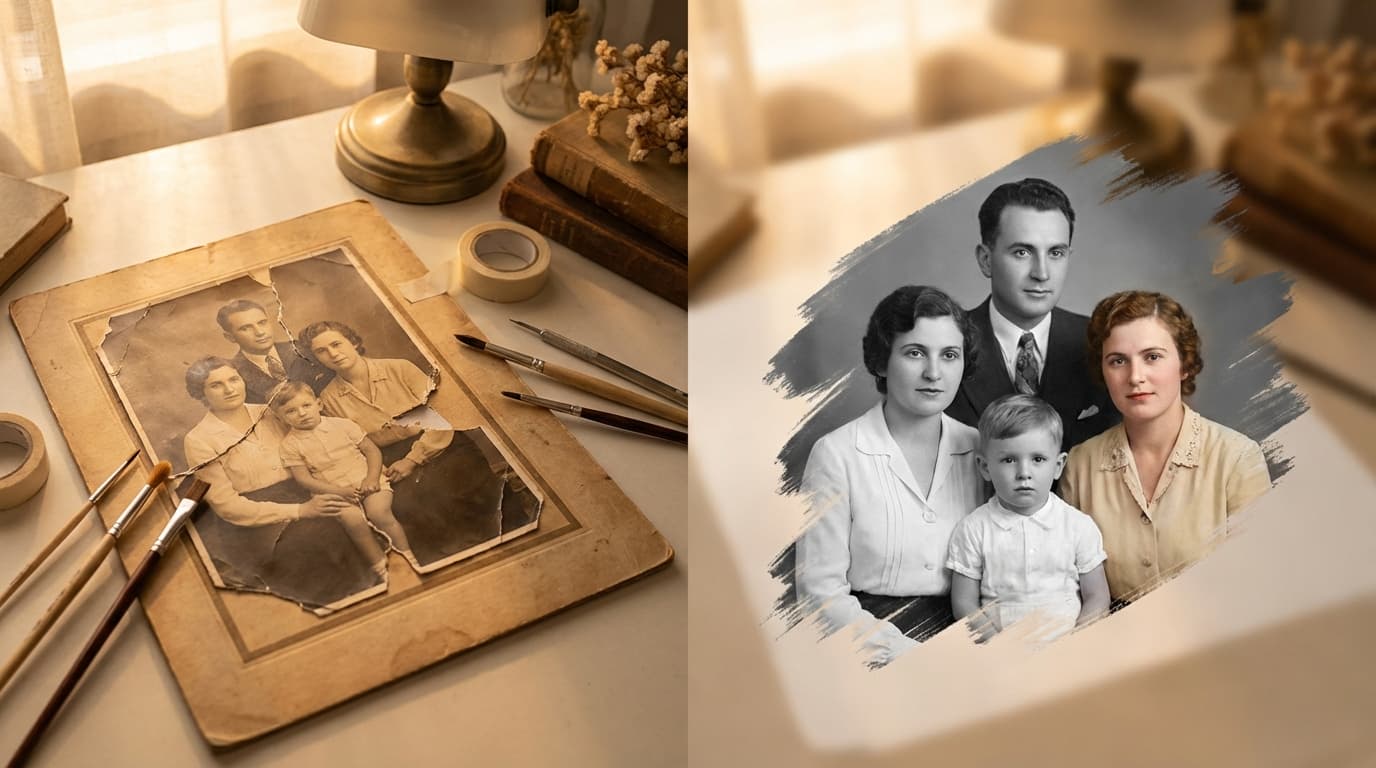 Photo Restoration vs. Photo Colorization: What's the Difference?